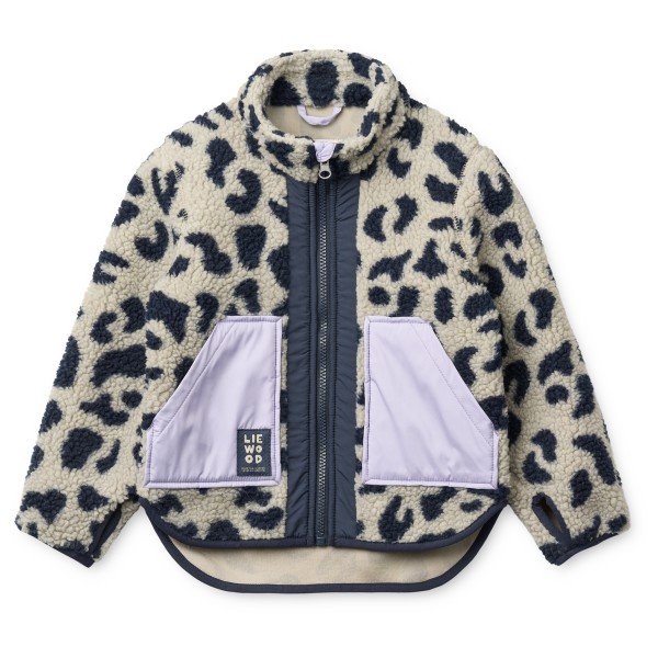LIEWOOD – Kid’s Noam Pile Jacket – Fleecevest maat 98, Grijs