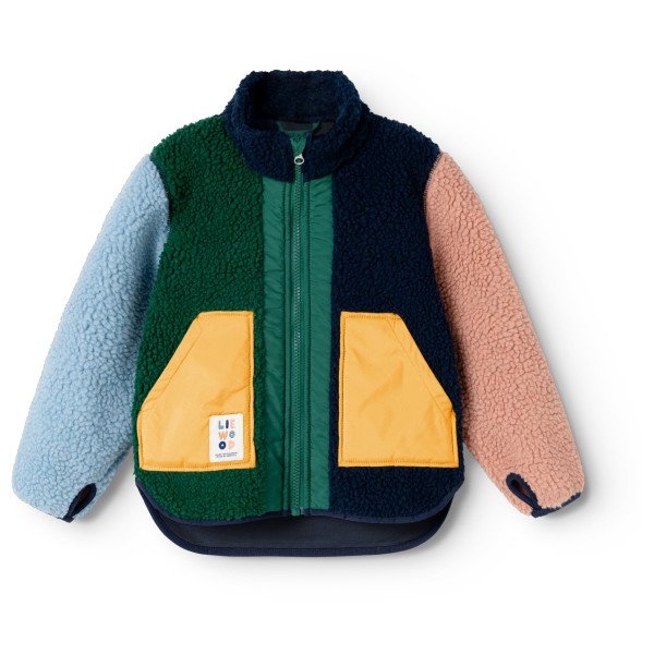 LIEWOOD Kid’s Noam Pile Jacket Fleecevest meerkleurig Multicolor