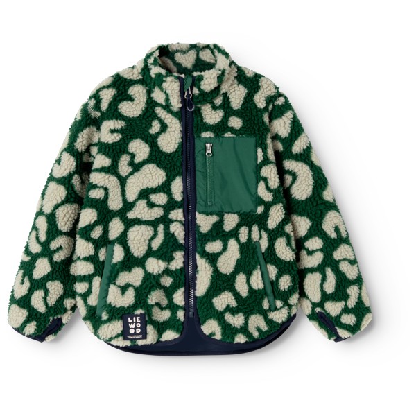 LIEWOOD Kid’s Nolan Pile Jacket Fleecevest Groen