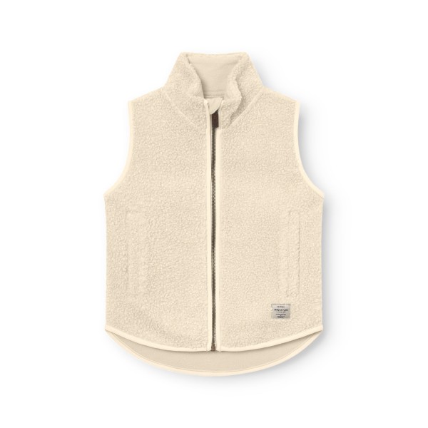 Mini A Ture Matbattal Vest Fleeceweste Kinder (Gr 128 - 8 Years |beige)