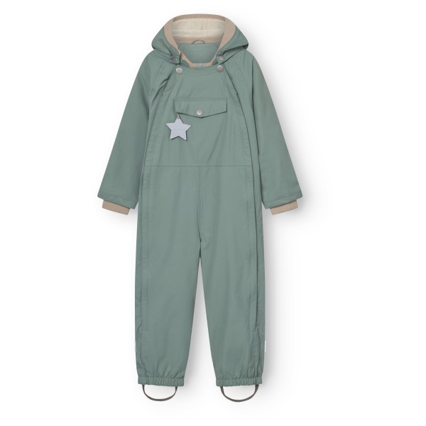 Mini A Ture Matwisto Fleece Lined Coverall Overall Kinder (Gr 116 - 6 Years |türkis |wasserdicht)