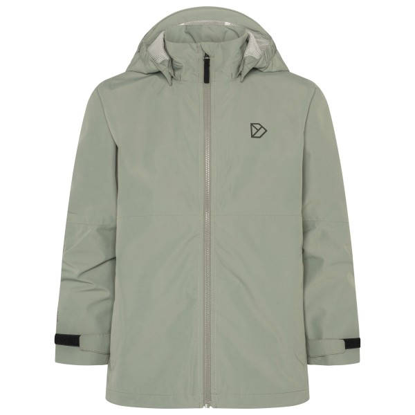 Didriksons – Kid’s Piko Jacket 9 – Regenjas maat , olijfgroen/ Grijs