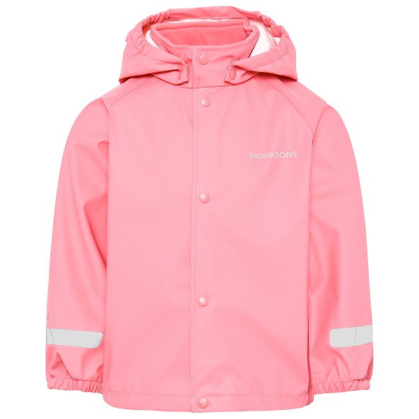 Didriksons Slaskeman Jacket 2 Regenjacke Kinder (Gr 120 |rosa |wasserdicht)