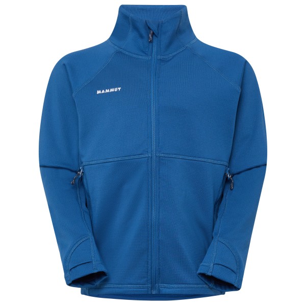 Mammut Taiss ML Jacket Fleecejacke Kinder Wandern (Gr 104 |blau)