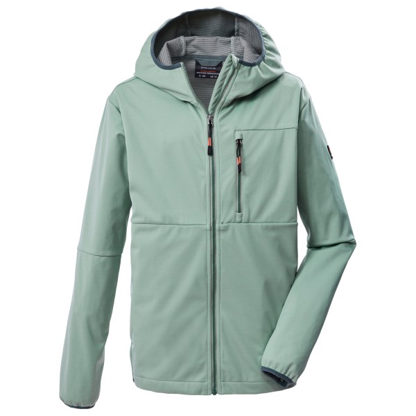 killtec – Kid’s Kos 124 – Softshelljack maat , turkoois Turquoise