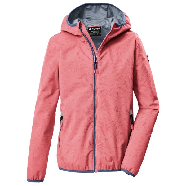 killtec Kos 156 Regenjacke Kids (Gr 140 |rosa |wasserdicht)