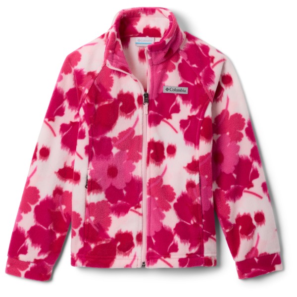 Columbia Benton Springs II Printed Fleece Fleecejacke Kinder (Gr M |rosa)