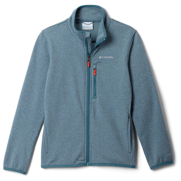 Columbia Essential Hike Grid Fleece Full Zip Fleecejacke Kinder (Gr XS |grau)