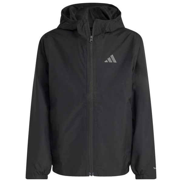 adidas Terrex MT 2L Rain Jacket Regenjacke Kinder (Gr 140 |schwarz |wasserdicht)