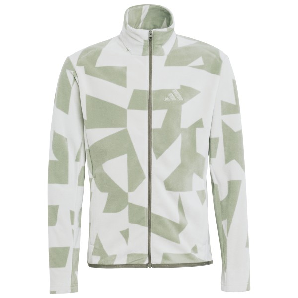 adidas Terrex MT AOP FL Jacket Fleecejacke Kinder (Gr 128 |grau/weiß)