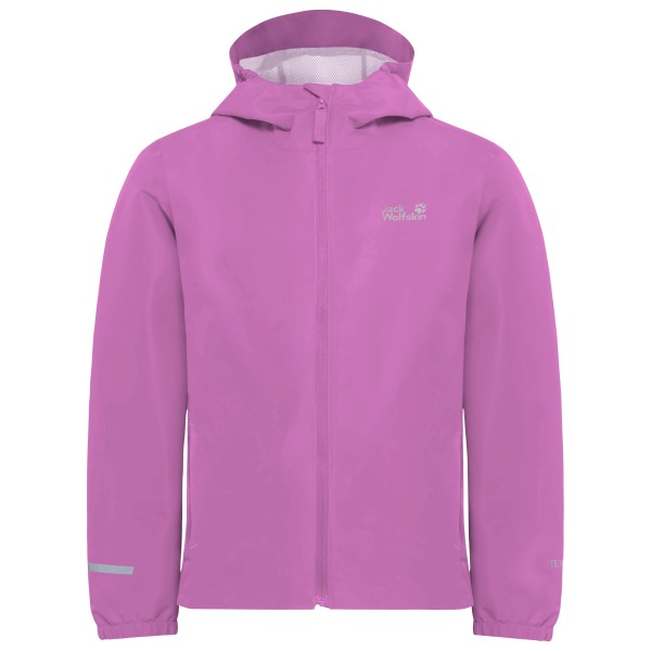 Jack Wolfskin Flaze Jacket Regenjacke Kids (Gr 164 |lila |wasserdicht)