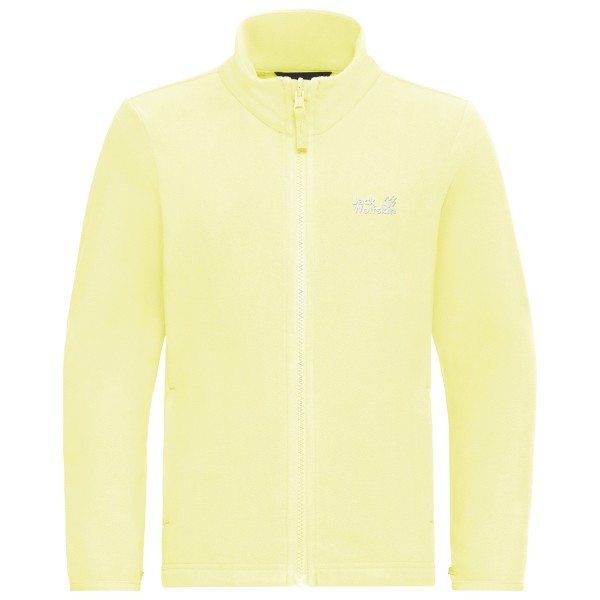 Fleecejacke Jack Wolfskin Taunus 100 Fullzip Kinder (Gr 116 |gelb)