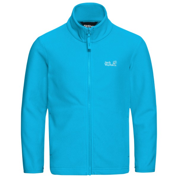 Jack Wolfskin Taunus 100 Fullzip Fleecejacke Kids (Gr 128 |blau)