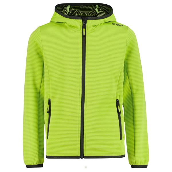 CMP Jacket with Fix Hood Fleecejacke Kinder (Gr 140 |grün)