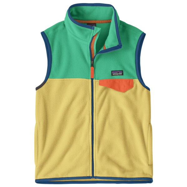 Fleeceweste Patagonia Micro D Snap-T Vest Kinder (Gr XL |beige)