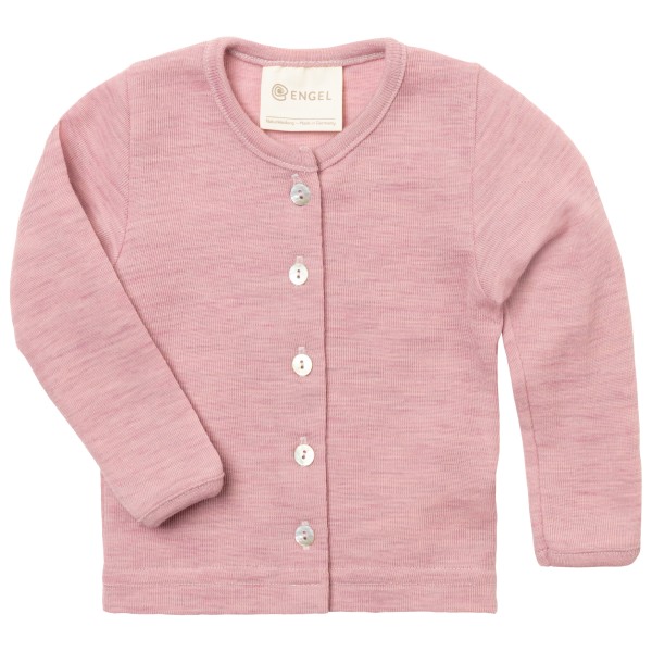 Engel Baby-Cardigan Wool Cardigan Roze
