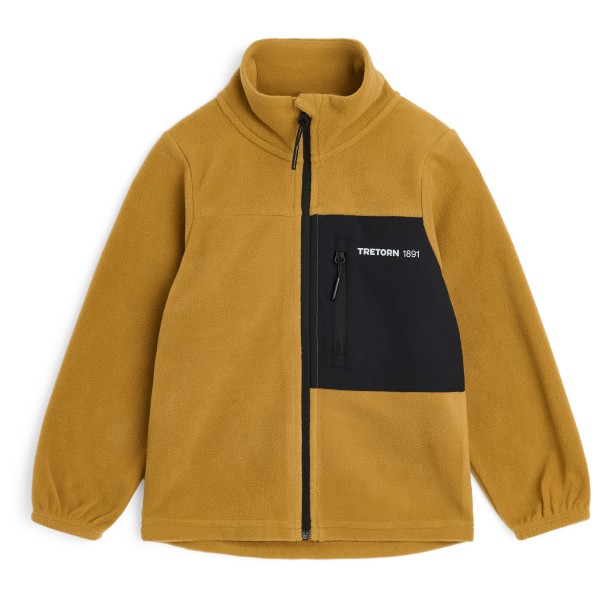 Tretorn Kid’s North Micro Fleece Jacket Fleecevest Geel
