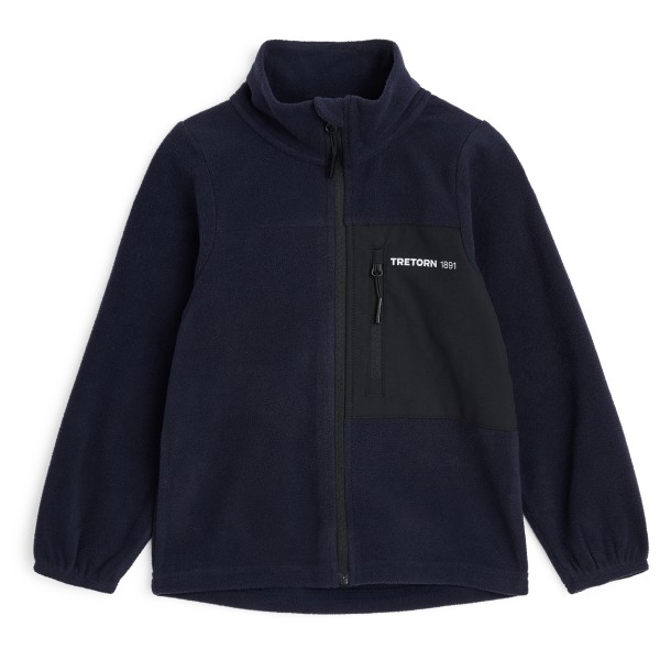 Tretorn Kid’s North Micro Fleece Jacket Fleecevest Blauw