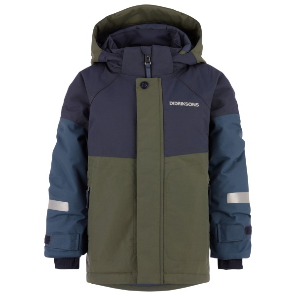 Didriksons Kid’s Lun Jacket 3 Winterjack /olijfgroen Blauw