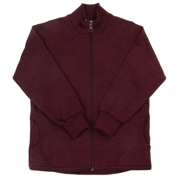 Joha Kid’s Cardigan with Zipper Merinovest Rood