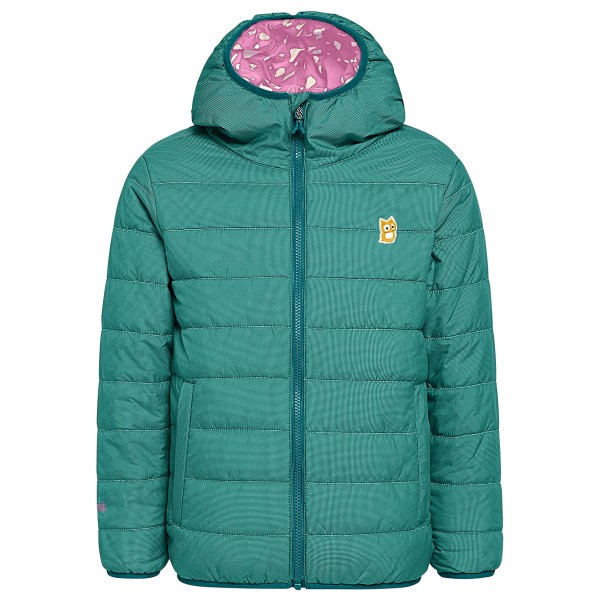 Namuk Kid’s Glow Wendbare Primaloft Jacke Underground Synthetisch jack turkoois Turquoise