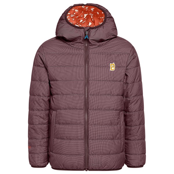 Namuk Kid’s Glow Wendbare Primaloft Jacke Underground Synthetisch jack Mulberry / Amber