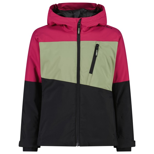 CMP Girl’s Jacket Fix Hood 36W0765 Ski-jas Zwart