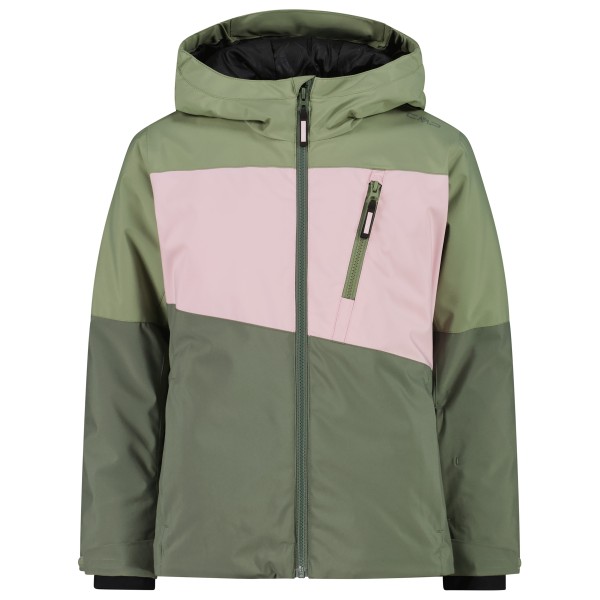 CMP Girl’s Jacket Fix Hood 36W0765 Ski-jas Olijfgroen