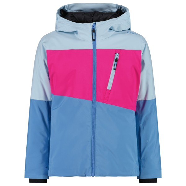 CMP Girl’s Jacket Fix Hood 36W0765 Ski-jas Blauw