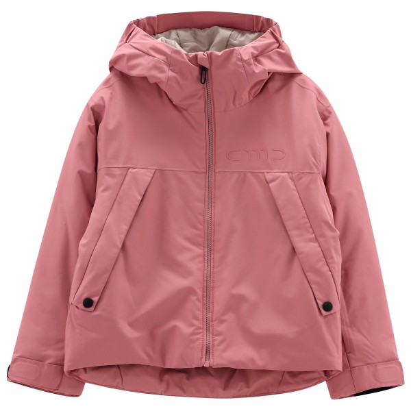 CMP Girl’s Jacket Fix Hood 36W4875 Ski-jas Roze