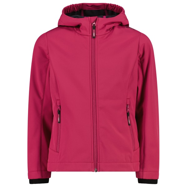 CMP Girl’s Jacket Fix Hood 3A29385N Softshelljack Roze