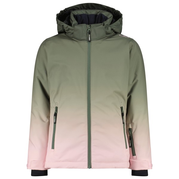 CMP Girl’s Jacket Snaps Hood 36W0775 Ski-jas Olijfgroen