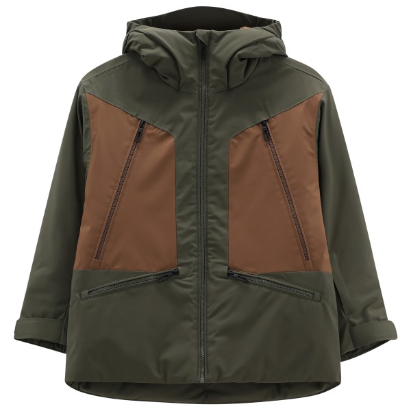 CMP Kid’s Jacket Fix Hood 36W4824 Ski-jas Olijfgroen