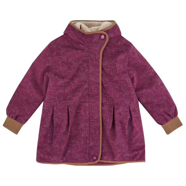 Finkid Kid’s Aina Ice 3-in-1-jas Purper