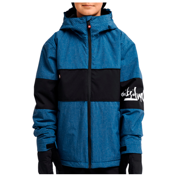 Quiksilver Youth’s High In The Hood Jacket Ski-jas 16 Years Blauw