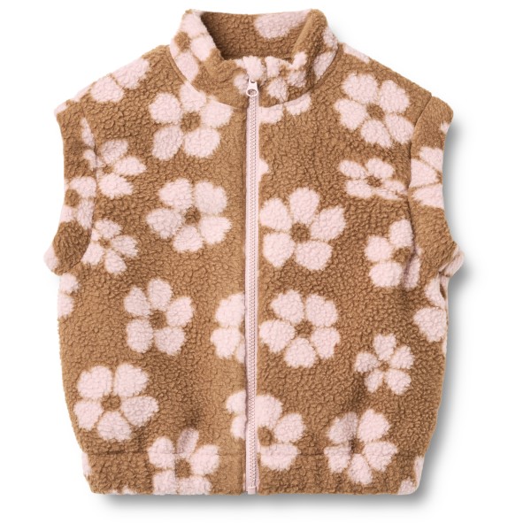 WHEAT Kid’s Fleece Vest Selina Fleecebodywarmer Bruin