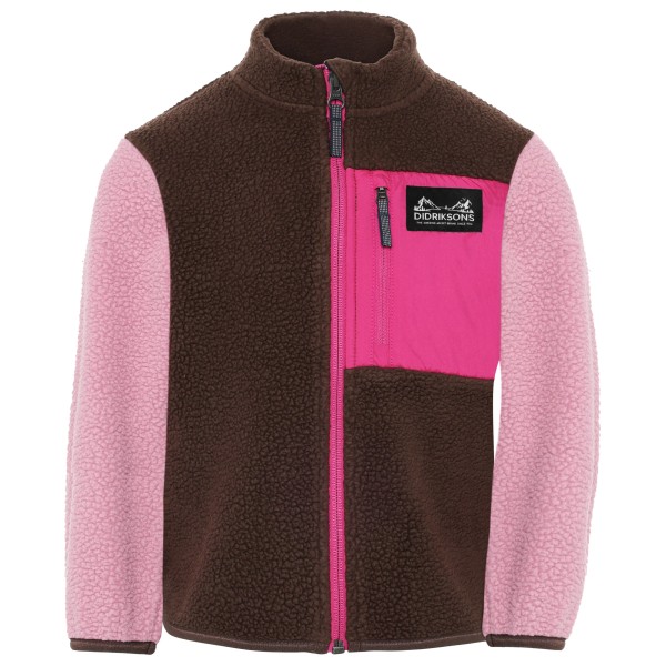 Didriksons Kid’s Anten Full-Zip Fleecevest Bruin