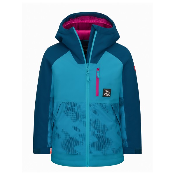 Trollkids Girl’s Lifjell Jacket XT Ski-jas Blauw
