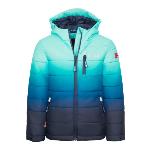 Trollkids Kid’s Hemsedal Snow Jacket Ski-jas /turkoois Blauw