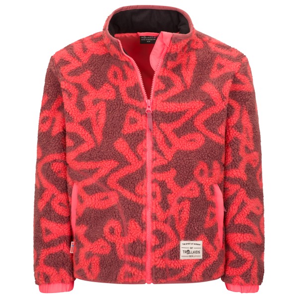 Trollkids Kid’s Lyngdal Jacket Fleecevest Rood