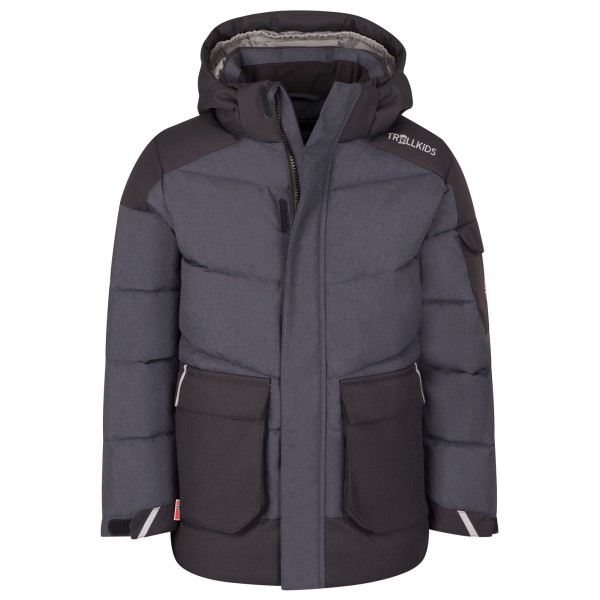 Trollkids Kid’s Norefjell Jacket XT Winterjack Grijs