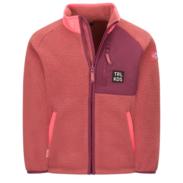 Trollkids Kid’s Odda Jacket XT Fleecevest Rood