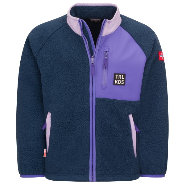 Trollkids Kid’s Odda Jacket XT Fleecevest Blauw