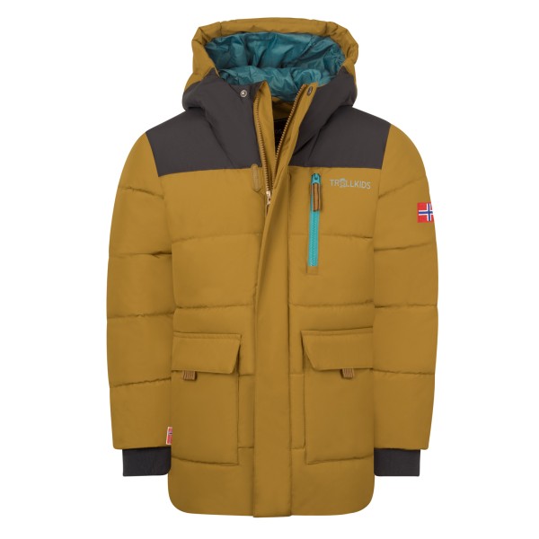 Trollkids Kid’s Torsvag Parka Winterjack Bruin