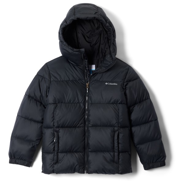 Columbia Kid’s Puffect Hooded Jacket Synthetisch jack Zwart
