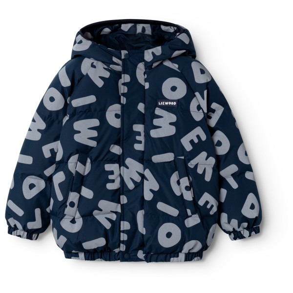 LIEWOOD Kid’s Adelina Reflective Down Donsjack Blauw