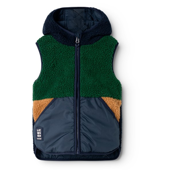 LIEWOOD Kid’s Diana Reversible Vest Fleecebodywarmer Blauw