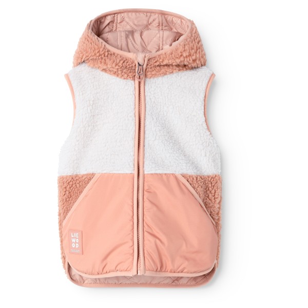 LIEWOOD Kid’s Diana Reversible Vest Fleecebodywarmer Roze
