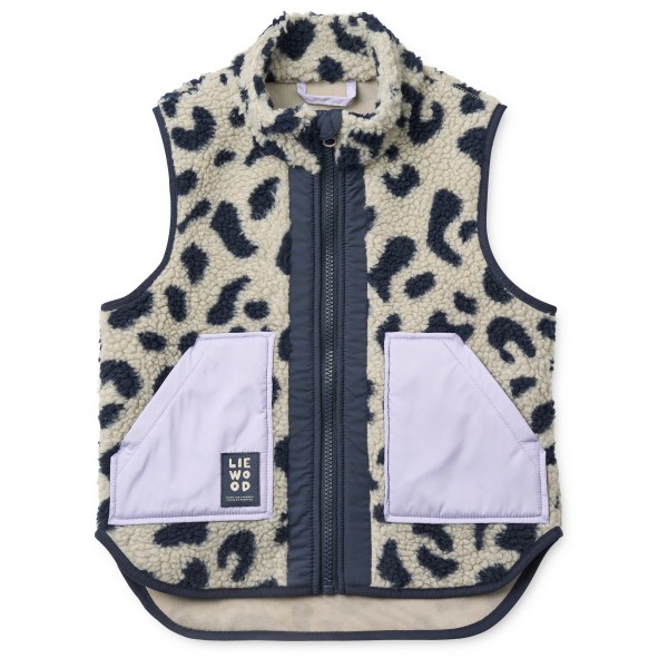 LIEWOOD – Kid’s Noam Pile Vest – Fleecebodywarmer maat 80, Grijs