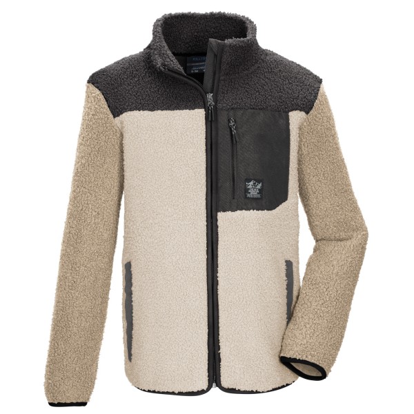 killtec Boy’s Kow 143 Fleece Jacket Fleecevest Beige